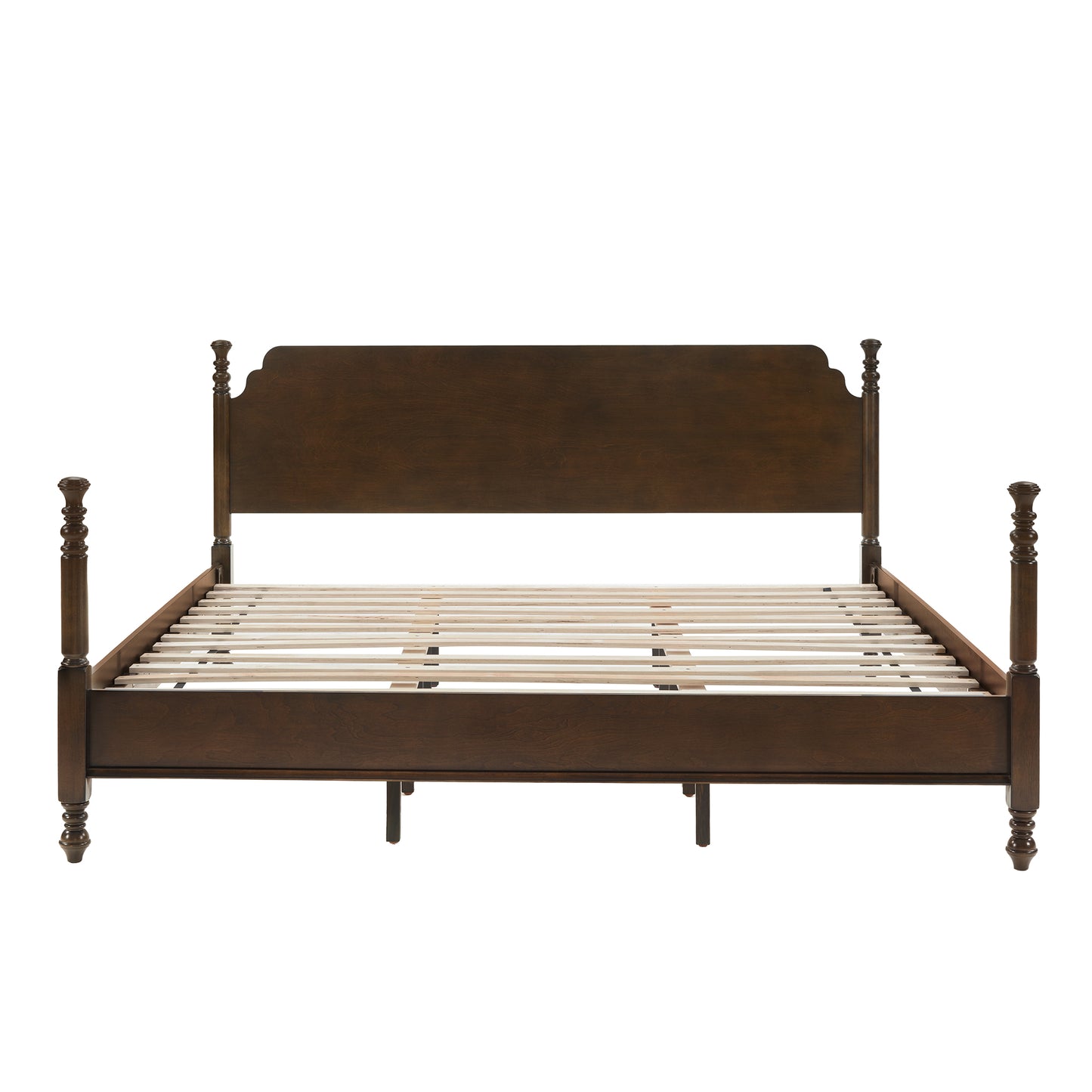 CLEO SERIES SOLID WOOD BED-QUEEN & KING