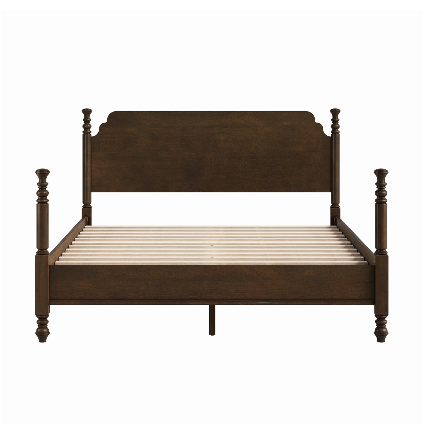 CLEO SERIES SOLID WOOD BED-QUEEN & KING