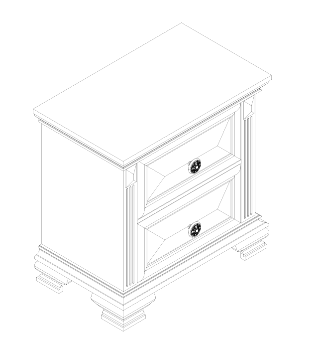 ABNER SERIES NIGHTSTAND