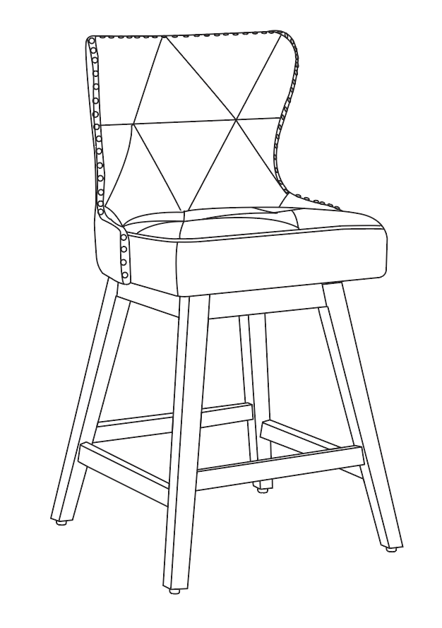 ZORLA SERIES BARSTOOL