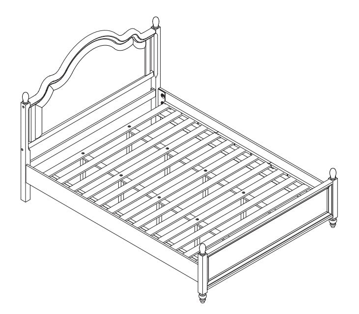 OBERT SERIES UPHOLSTERED BED-QUEEN & KING