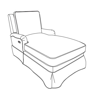 FARAH SERIES INDOOR CHAISE LOUNGE CHAIRS