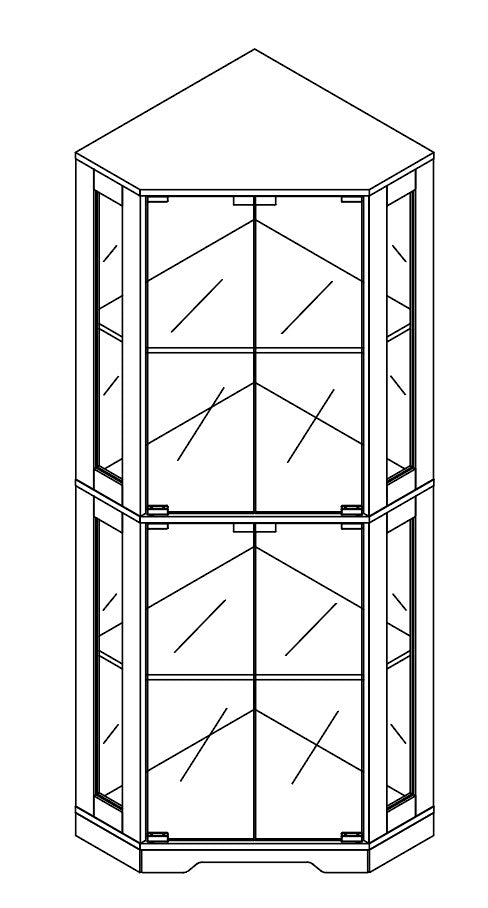 SIMONE SERIES DISPLAY CABINETS