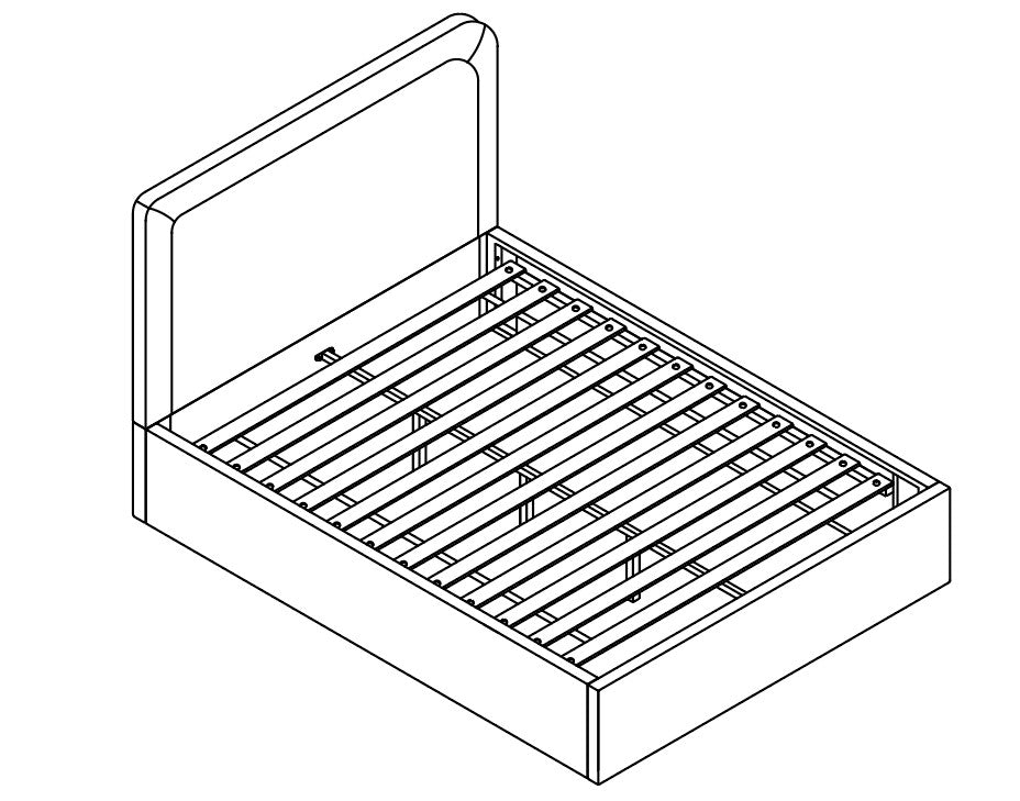 YENNEFER SERIES PLATFORM BED