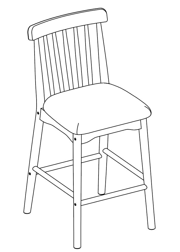 WINTER SERIES BARSTOOLS