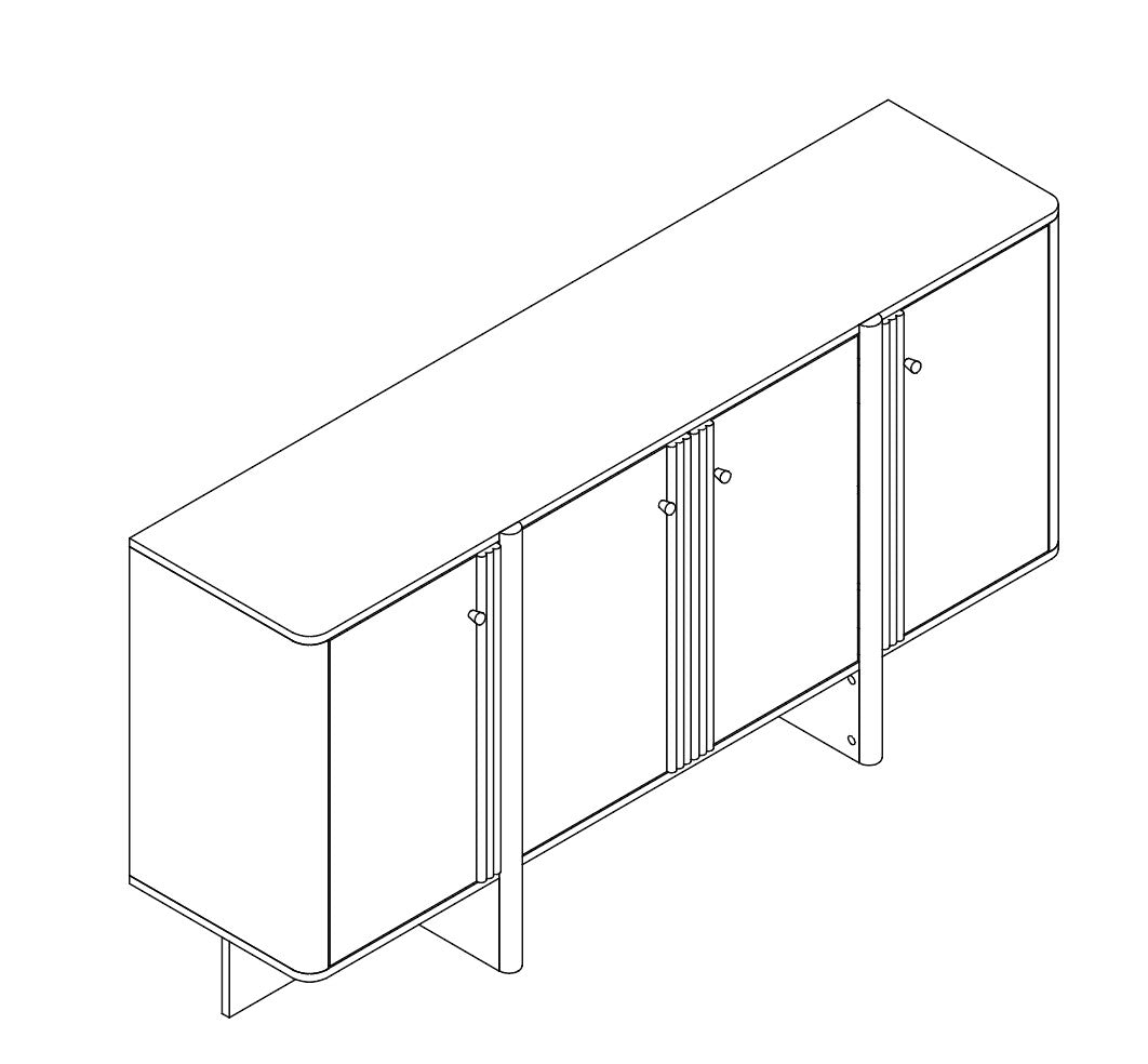 OSLO SERIES SIDEBOARD & BUFFET TABLES