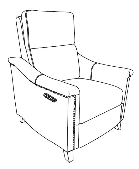 PORTER SERIES GENUINE LEATHER RECLINER
