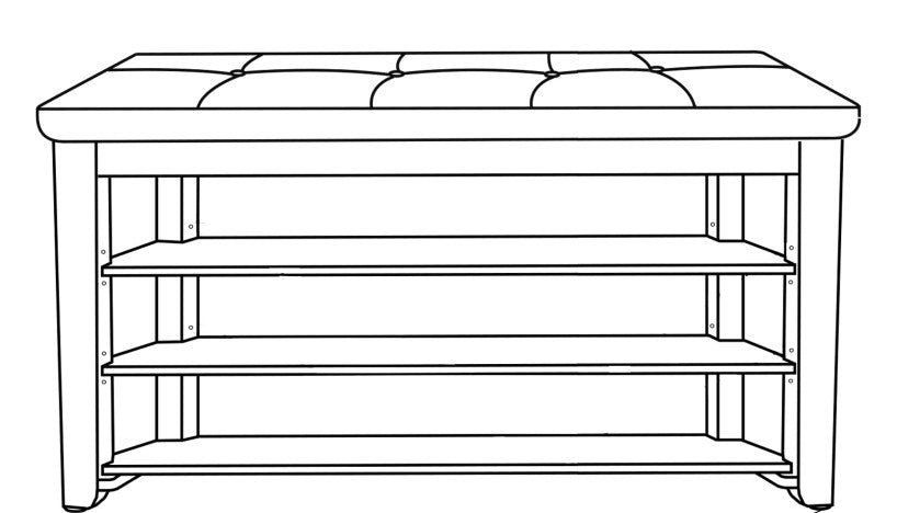 COLE SERIES SHOE BENCH
