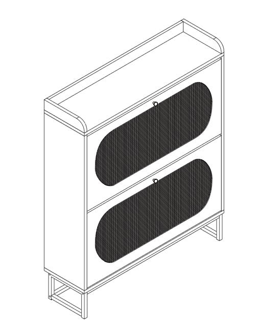 ROWAN SERIES SHOE CABINETS