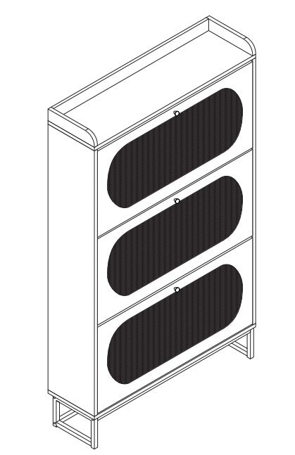 ROWAN SERIES SHOE CABINETS