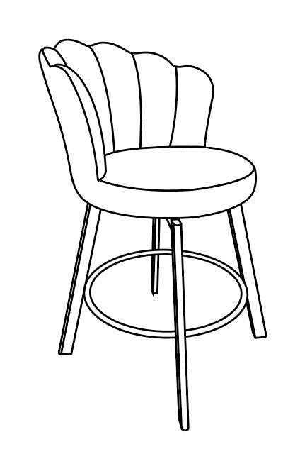 ELEANOR SERIES SWIVEL BAR STOOLS