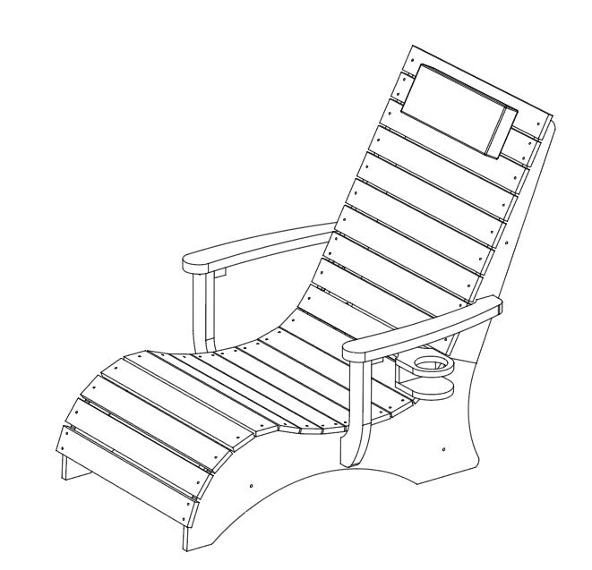 ARIEL SERIES WITH ARMS PATIO LOUNGE CHAIRS