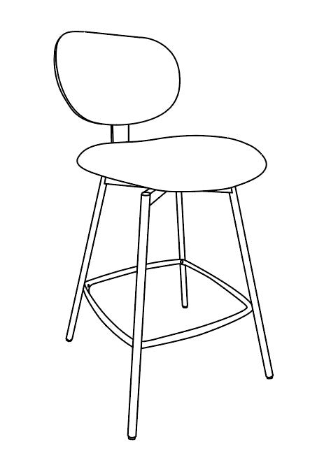 JARVIS SERIES SWIVEL BARSTOOLS