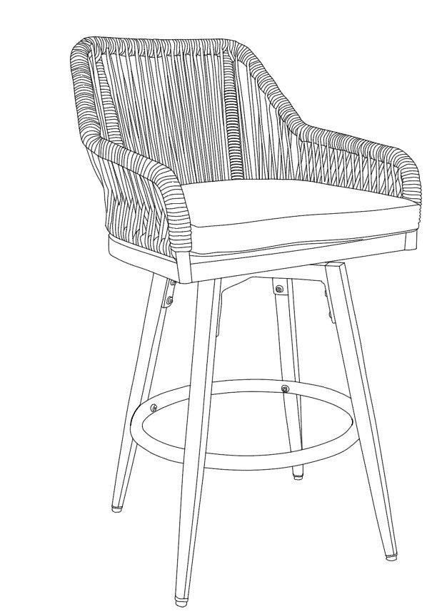WALKERS SERIES PATIO STOOLS