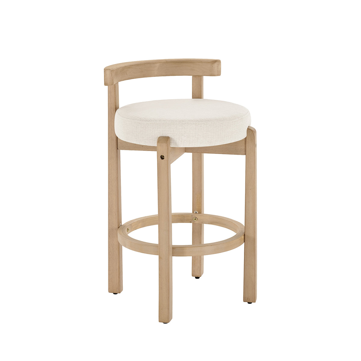 LEONA SERIES WOOD BAR STOOLS